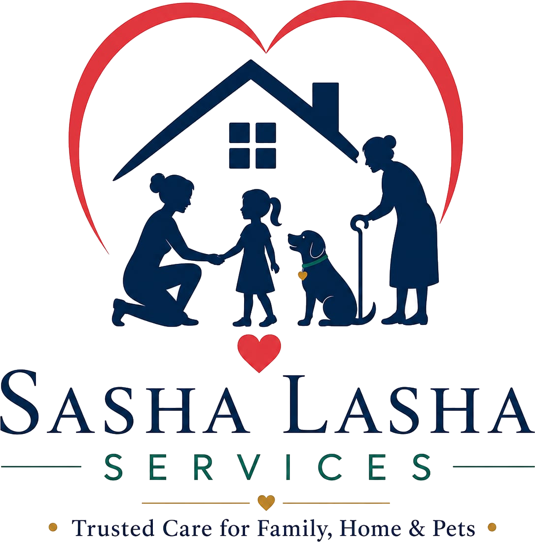 Sasha Lasha Services — Care for family, home and pets
